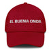 El Buena Onda The Good Vibes Mexican Spanish Pride Gift Regalo Dad Hat Mexicada Cranberry