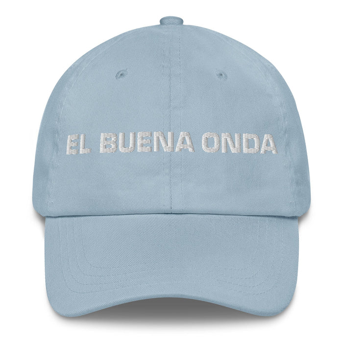 El Buena Onda The Good Vibes Mexican Spanish Pride Gift Regalo Dad Hat Mexicada Light Blue