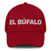 El Búfalo The Ox Mexican Spanish Pride Gift Regalo Dad Hat Mexicada Cranberry