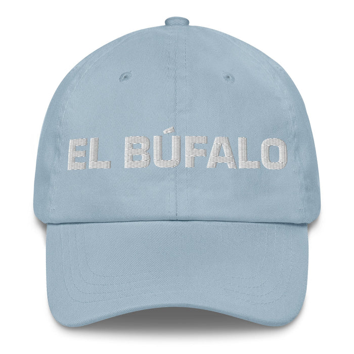 El Búfalo The Ox Mexican Spanish Pride Gift Regalo Dad Hat Mexicada Light Blue