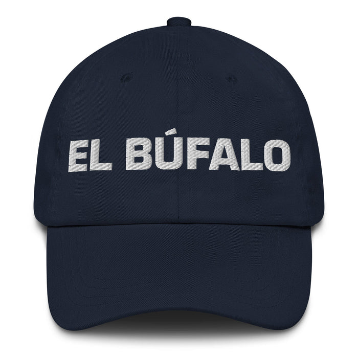 El Búfalo The Ox Mexican Spanish Pride Gift Regalo Dad Hat Mexicada Navy