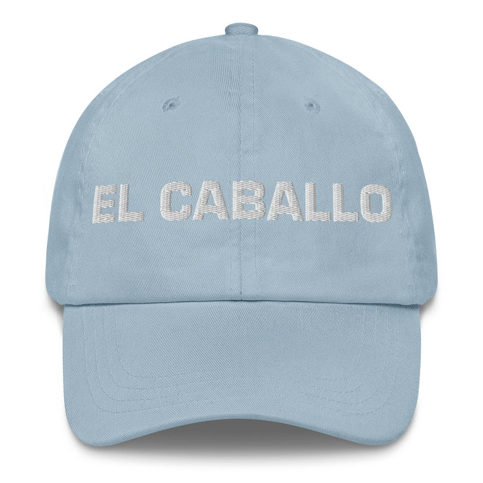 El Caballo The Horse Mexican Spanish Pride Gift Regalo Dad Hat - Mexicada