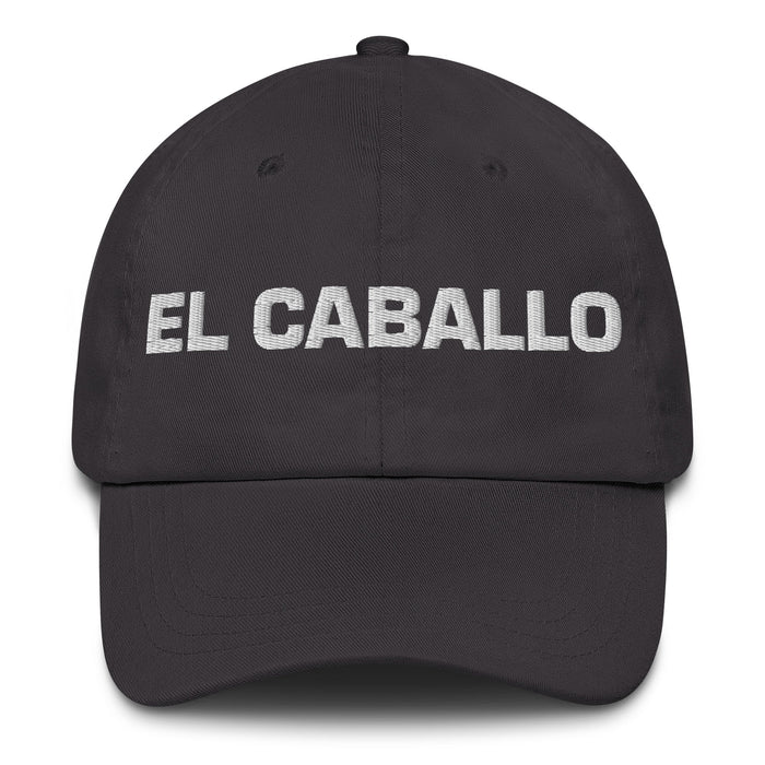 El Caballo The Horse Mexican Spanish Pride Gift Regalo Dad Hat - Mexicada