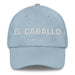 El Caballo The Horse Mexican Spanish Pride Gift Regalo Dad Hat Mexicada Light Blue