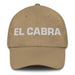 El Cabra The Goat Mexican Spanish Pride Gift Regalo Dad Hat Mexicada Khaki