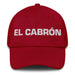 El Cabrón The Tough One Mexican Spanish Pride Gift Regalo Dad Hat Mexicada Cranberry