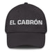 El Cabrón The Tough One Mexican Spanish Pride Gift Regalo Dad Hat Mexicada Dark Grey