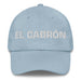 El Cabrón The Tough One Mexican Spanish Pride Gift Regalo Dad Hat Mexicada Light Blue