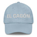 El Cagón The Messy One Mexican Spanish Pride Gift Regalo Dad Hat Mexicada Light Blue