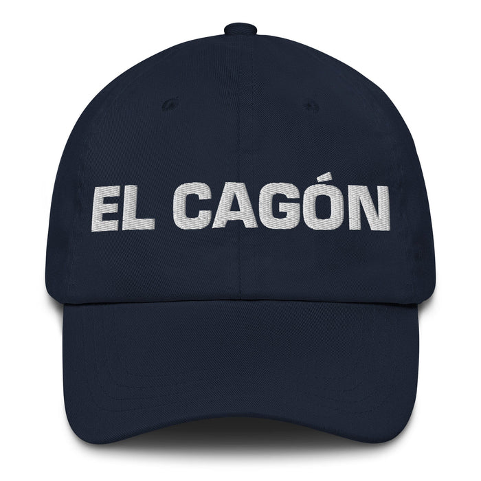 El Cagón The Messy One Mexican Spanish Pride Gift Regalo Dad Hat Mexicada Navy