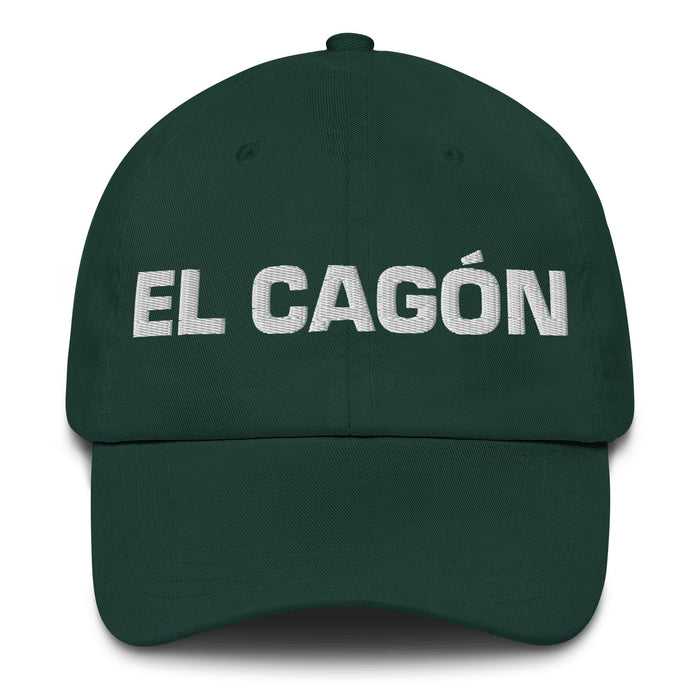 El Cagón The Messy One Mexican Spanish Pride Gift Regalo Dad Hat Mexicada Spruce