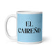 El Caireño The Cairo Resident Funny Home Office Work Coffee Mug Mexican Spanish Pride Gift White Glossy Cup Sky Blue Card Mug Mexicada