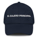 El Cajero Principal The Head Cashier Mexican Spanish Pride Gift Regalo Dad Hat Mexicada Navy