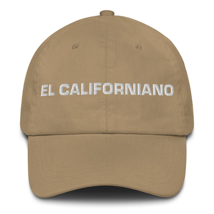 El Californiano The Californian Mexican Spanish Pride Gift Regalo Dad Hat - Mexicada