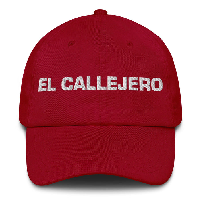 El Callejero The Street Smart Mexican Spanish Pride Gift Regalo Dad Hat Mexicada Cranberry