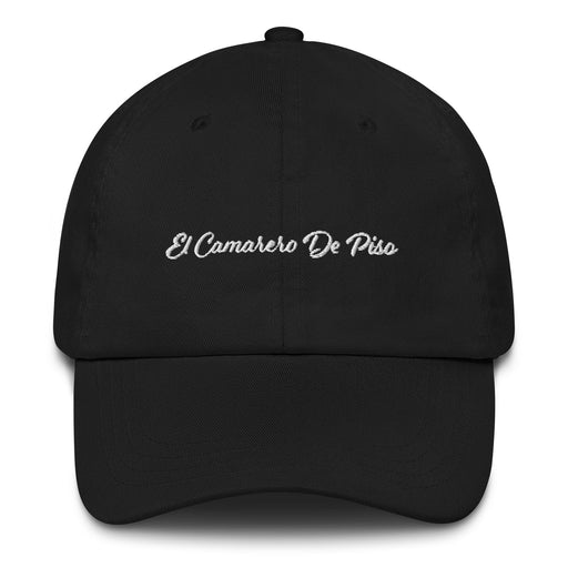 El Camarero De Piso Embroidered Dad Hat | Floor Waiter, Hospitality, Service, Restaurant, Worker | E5 Mexicada
