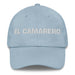 El Camarero The Waitress/Waiter Mexican Spanish Pride Gift Regalo Dad Hat Mexicada Light Blue