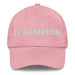 El Campeón The Champion Mexican Spanish Pride Gift Regalo Dad Hat Mexicada Pink