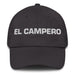 El Campero The Camper Mexican Spanish Pride Gift Regalo Dad Hat Mexicada Dark Grey