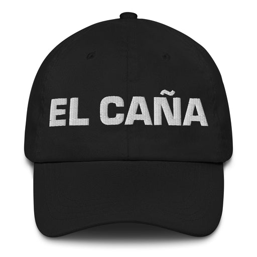 El Caña The Beer Lover Mexican Spanish Pride Gift Regalo Dad Hat Mexicada Black