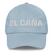 El Caña The Beer Lover Mexican Spanish Pride Gift Regalo Dad Hat Mexicada Light Blue