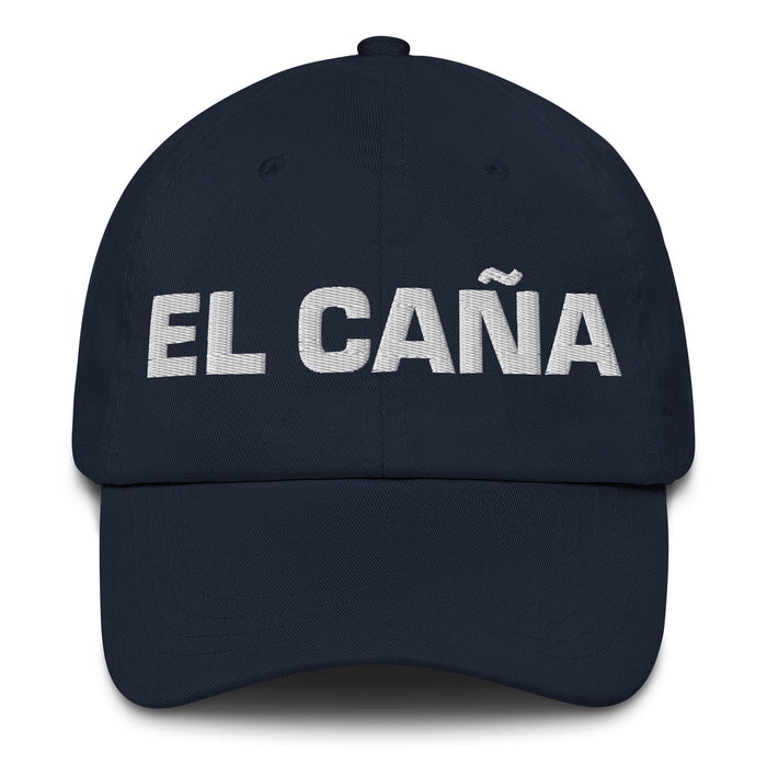 El Caña The Beer Lover Mexican Spanish Pride Gift Regalo Dad Hat Mexicada Navy