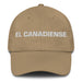 El Canadiense The Canadian Mexican Spanish Pride Gift Regalo Dad Hat - Mexicada