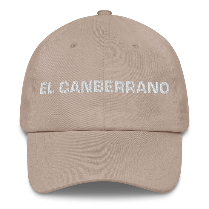 El Canberrano The Canberran Mexican Spanish Pride Gift Regalo Dad Hat Mexicada Stone