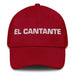 El Cantante The Singer Mexican Spanish Pride Gift Regalo Dad Hat Mexicada Cranberry