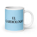 El Cardiólogo The Cardiologist Funny Home Office Work Coffee Mug Mexican Spanish Pride Gift White Glossy Cup Sky Blue Card Mug Mexicada 20 oz