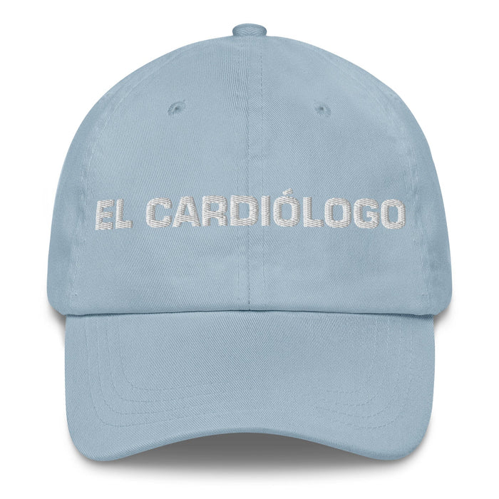 El Cardiólogo The Cardiologist Mexican Spanish Pride Gift Regalo Dad Hat Mexicada Light Blue