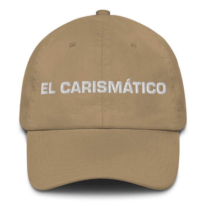 El Carismatico Charismatic Mexican Spanish Pride Gift Regalo Dad Hat Mexicada Khaki