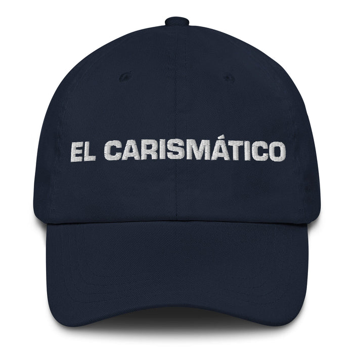 El Carismatico Charismatic Mexican Spanish Pride Gift Regalo Dad Hat Mexicada Navy