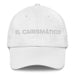 El Carismatico Charismatic Mexican Spanish Pride Gift Regalo Dad Hat Mexicada White