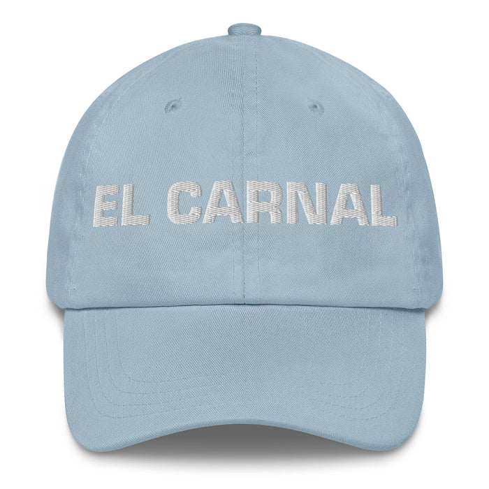 El Carnal The Sibling (Buddy) Mexican Spanish Pride Gift Regalo Dad Hat Mexicada Light Blue