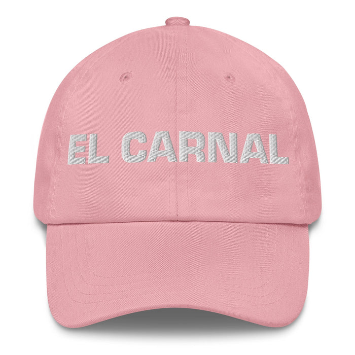 El Carnal The Sibling (Buddy) Mexican Spanish Pride Gift Regalo Dad Hat Mexicada Pink