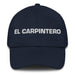 El Carpintero The Carpenter Mexican Spanish Pride Gift Regalo Dad Hat Mexicada Navy