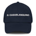 El Casablanquino The Casablanca Resident Mexican Spanish Pride Gift Regalo Dad Hat Mexicada Navy