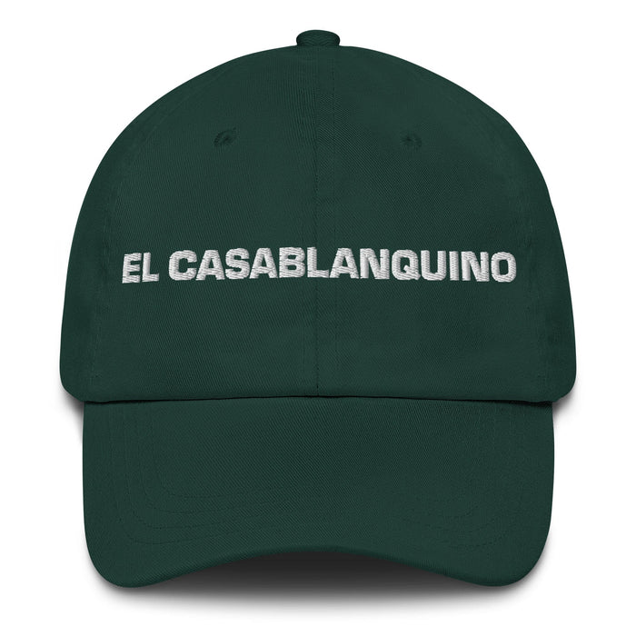 El Casablanquino The Casablanca Resident Mexican Spanish Pride Gift Regalo Dad Hat Mexicada Spruce