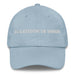 El Catador De Vinos The Wine Taster Mexican Spanish Pride Gift Regalo Dad Hat Mexicada Light Blue