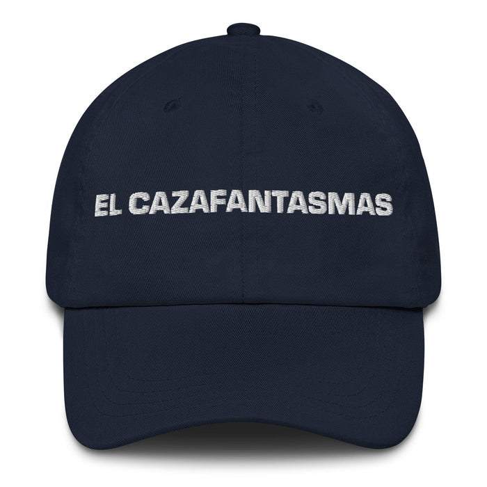 El Cazafantasmas The Ghostbuster Mexican Spanish Pride Gift Regalo Dad Hat Mexicada Navy