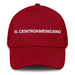 El Centroamericano The Central American Mexican Spanish Pride Gift Regalo Dad Hat Mexicada Cranberry