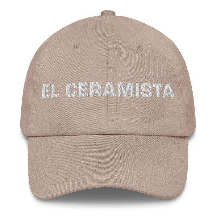 El Ceramista The Ceramic Artist Mexican Spanish Pride Gift Regalo Dad Hat - Mexicada