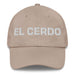 El Cerdo The Pig Mexican Spanish Pride Gift Regalo Dad Hat - Mexicada