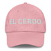 El Cerdo The Pig Mexican Spanish Pride Gift Regalo Dad Hat Mexicada Pink