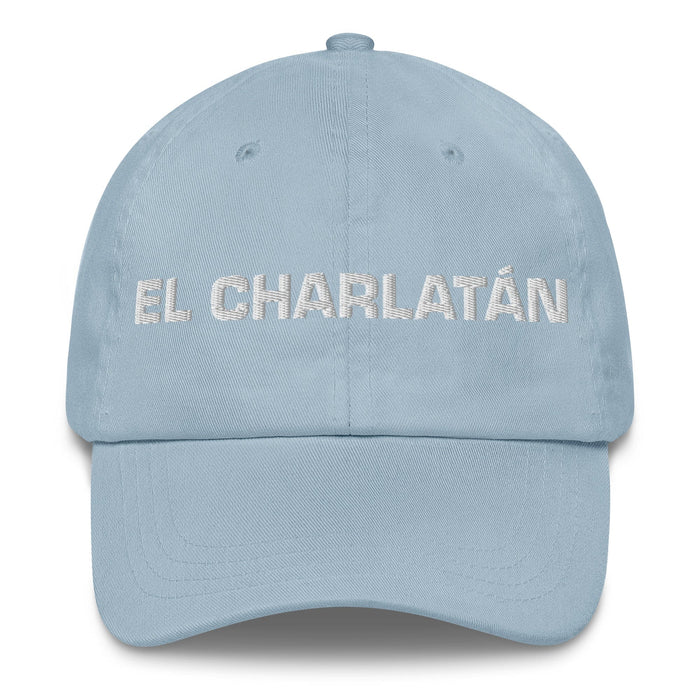 El Charlatán The Chatterbox Mexican Spanish Pride Gift Regalo Dad Hat Mexicada Light Blue