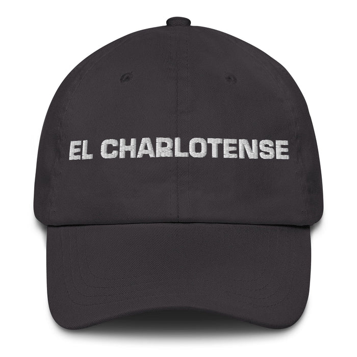 El Charlotense The Charlotte Resident Mexican Spanish Pride Gift Regalo Dad Hat Mexicada Dark Grey