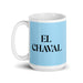 El Chaval The Kid Funny Home Office Work Coffee Mug Mexican Spanish Pride Gift White Glossy Cup Sky Blue Card Mug Mexicada