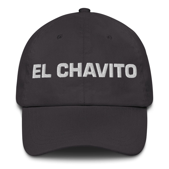 El Chavito The Little Kid Mexican Spanish Pride Gift Regalo Dad Hat Mexicada Dark Grey