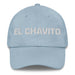 El Chavito The Little Kid Mexican Spanish Pride Gift Regalo Dad Hat Mexicada Light Blue